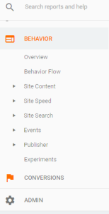 Google analytics In page analytics feature 